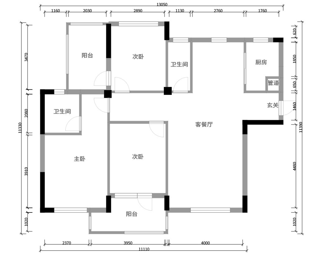 冷暖色相搭 饱满大气的空间让你感受到家的温度#