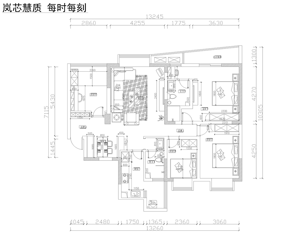 地中海风格装修，演绎白+蓝的浪漫